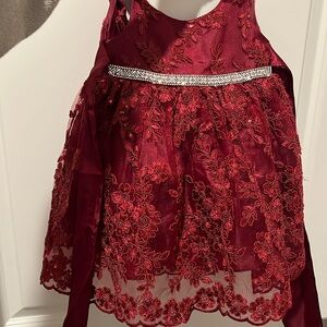 Baby Burgundy Formal Dress
